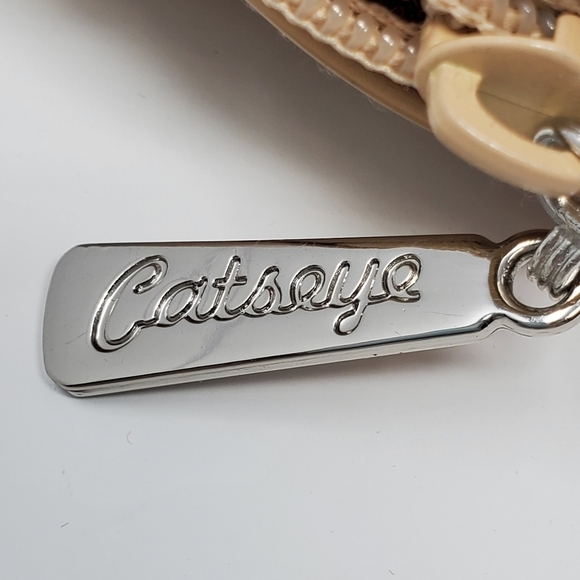 CATSEYE LONDON PUG DOG BEIGE SMALL MAKEUP TRINKET POUCH BAG TRAVEL CASE JEWELRY - Picture 10 of 12